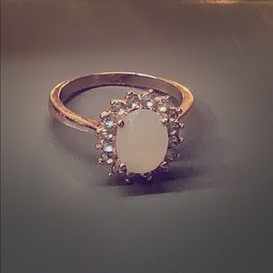 Rose gold ring size 7